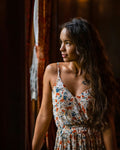 Bahaar Floral Slip Maxi in Ivory Floral — view 1