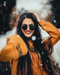 Haldi Teddy Jacket in Mustard — view 1