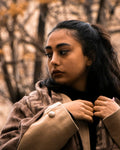 Kahwa Teddy Overcoat in Taupe — view 1