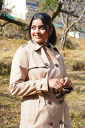 Mitti Classic Trench in Beige — view 1