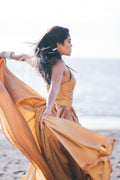 Sona Halter Maxi in Marigold — view 1